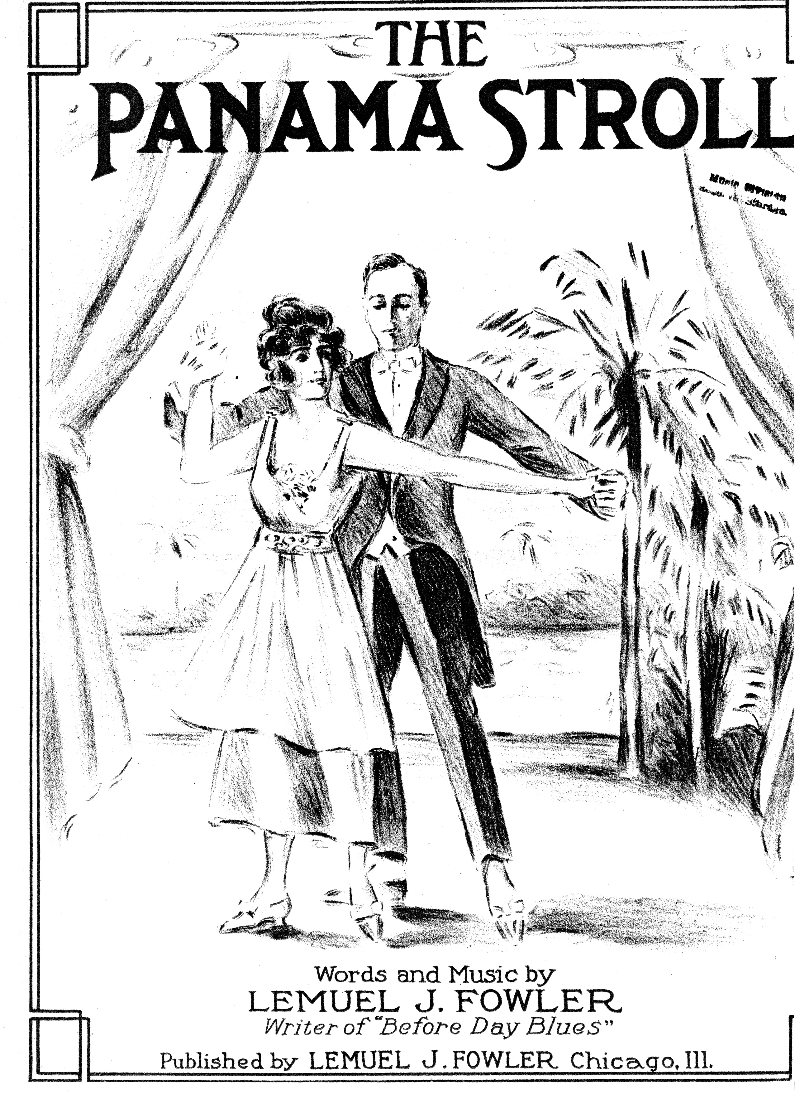 Panama Stroll cover, 1919